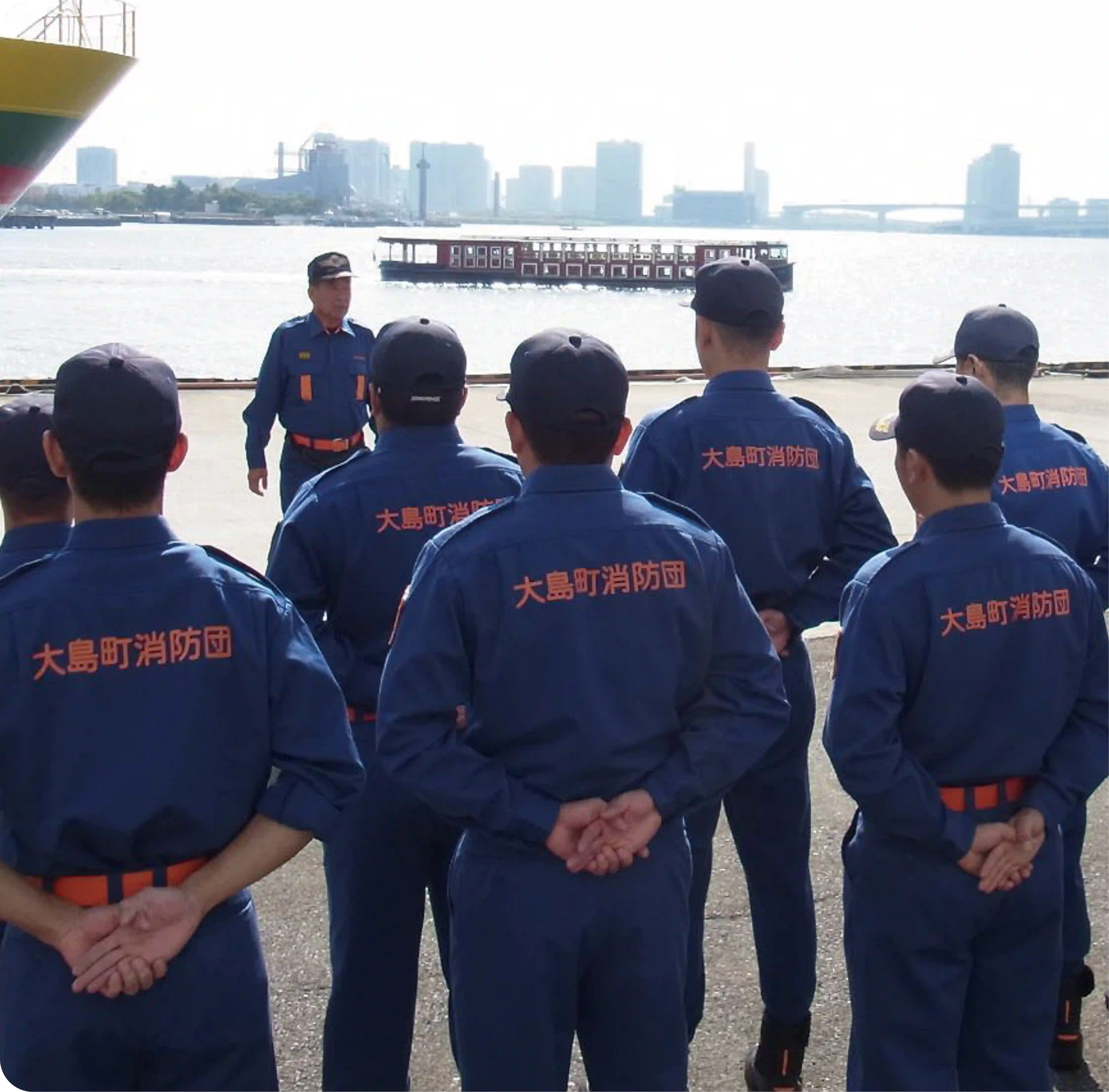 市町村の消防団の様子